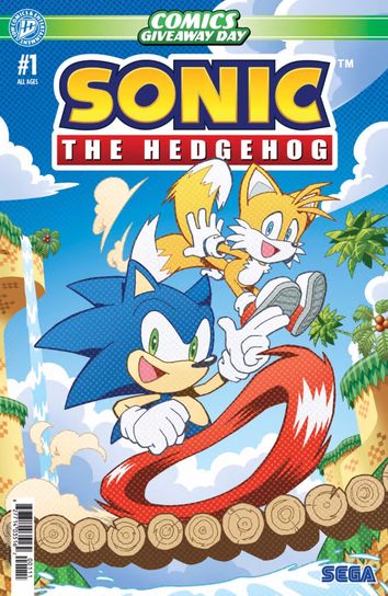 Sonic the Hedgehog #1 Cover